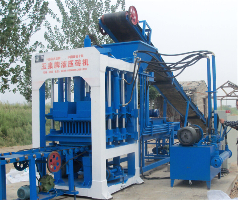 QTY-6A半自動(dòng)砌塊磚機(jī)